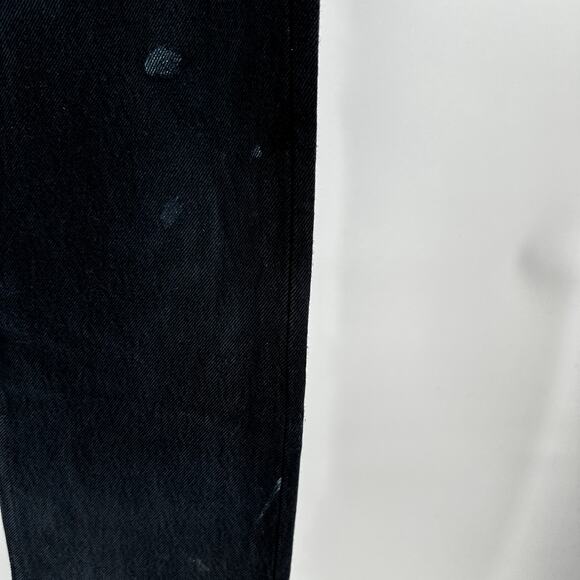 Levi's Re/Done Relaxed Taper Jeans Ankle Mid Rise 100% Cotton Black 28 NWT - Picture 6 of 11